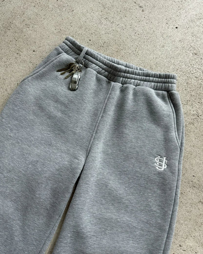 2025 Embroidery Design Sports Pants Men and Women Y2K Retro Loose Casual Pants Personalized Leg Zipper Design Straight Pants
